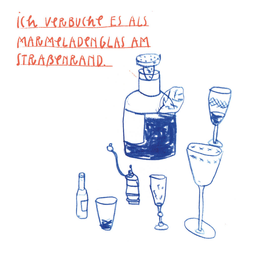 Ich verbuche es als Marmeladenglas am Straßenrand. matrosenhunde, Berlin, Illustration, Drinks, Party, Geld verdienen, Kann man davon leben