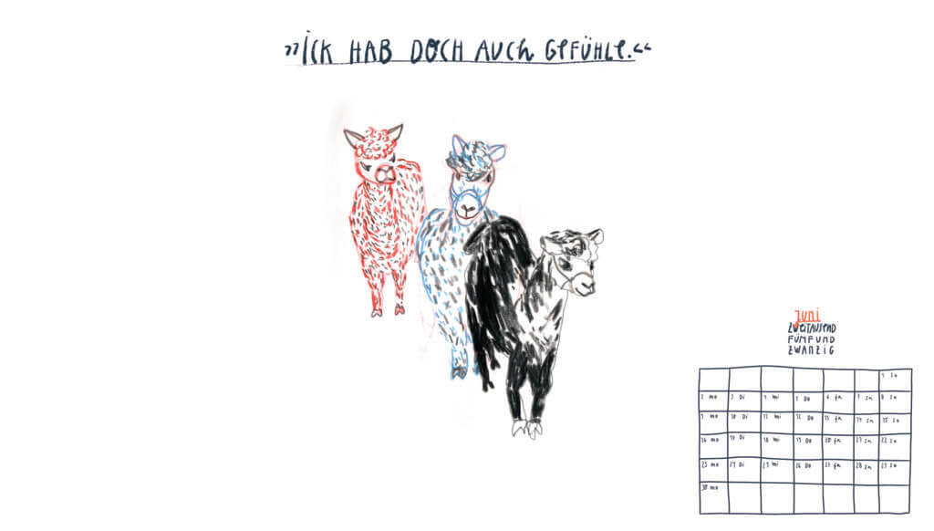 Matrosenhunde, Monatskalender, Juni, Gefühle, ich auch