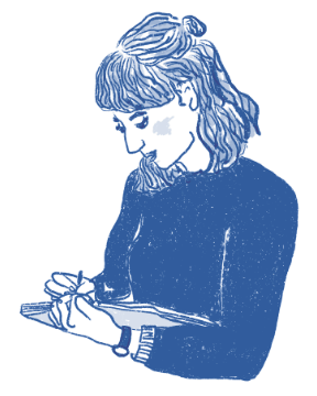 Fine Heininger, Portrait, Illustration, Matronshunde
