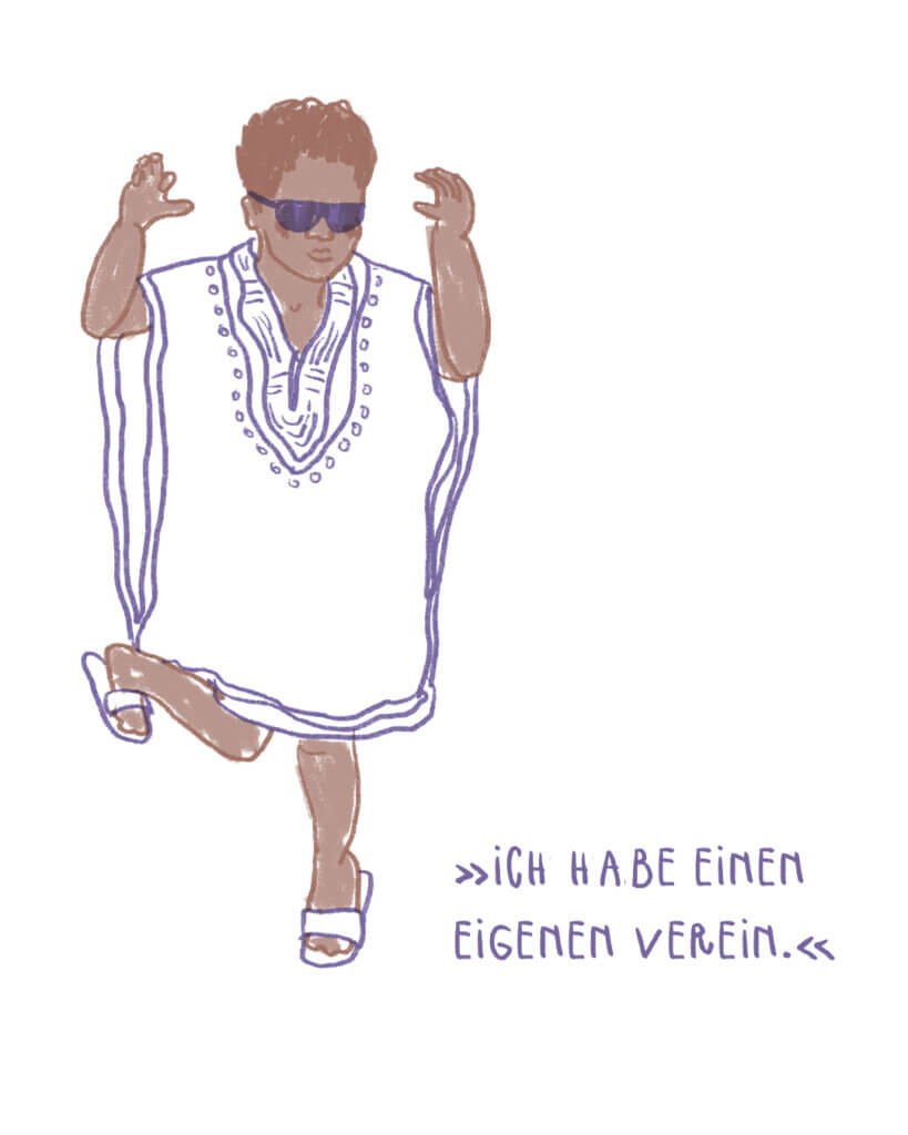 »Ich habe einen eigenen Verein.«